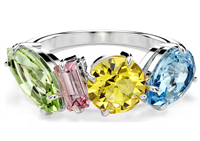 Anello Swarovski Donna GEMA in Lega metallica Cristallo 5708941